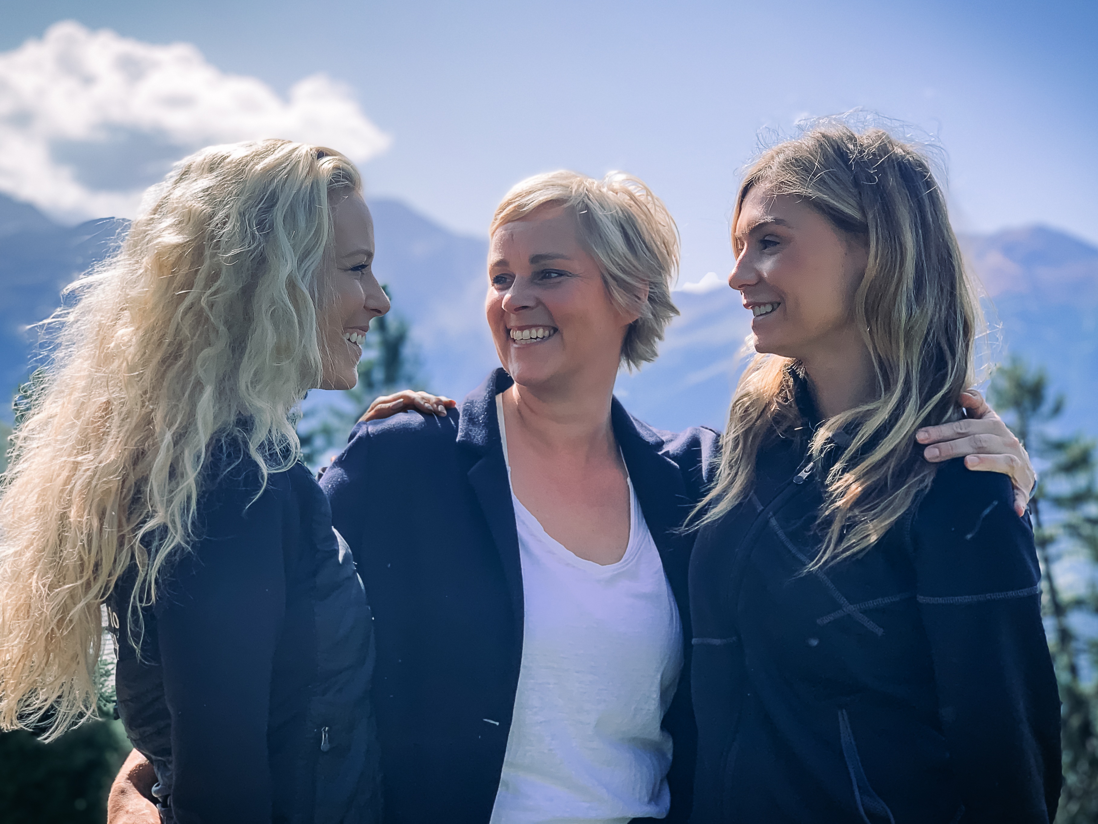 The Verbier Touch team in the mountains